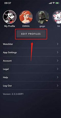 Disney+官方版怎么改中文2