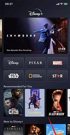 Disney+官方版怎么改中文