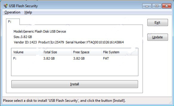 USB Flash Security(u盘加密工具)