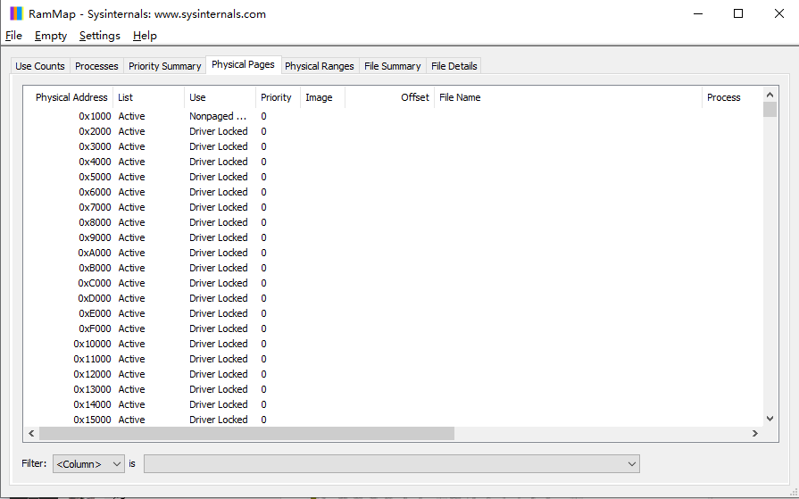 RAMMap(内存分析清理工具) 