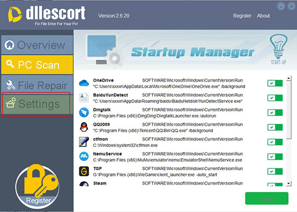 dll修复工具(dllescort)