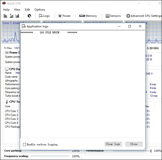 quick cpu(cpu监测软件)