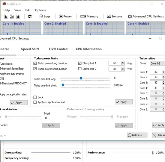 quick cpu(cpu监测软件)