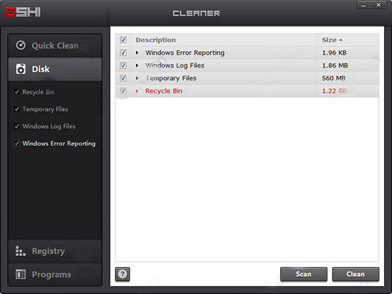 Oshi Cleaner(系统清理工具)