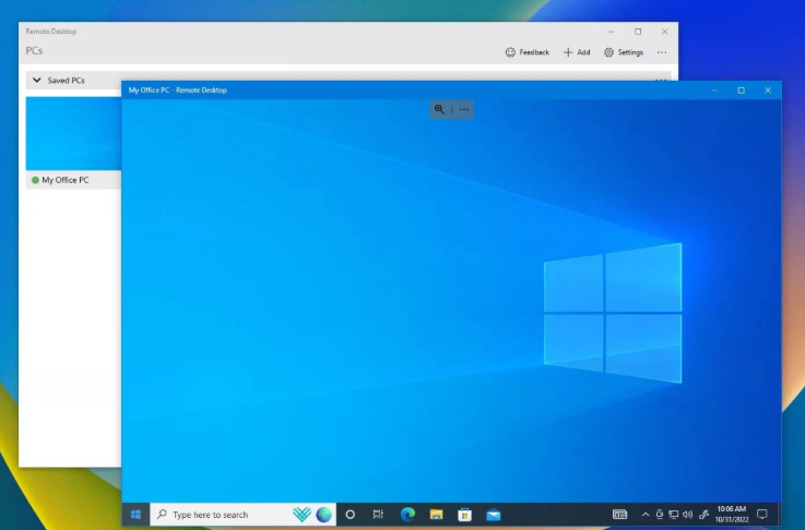microsoft remote desktop