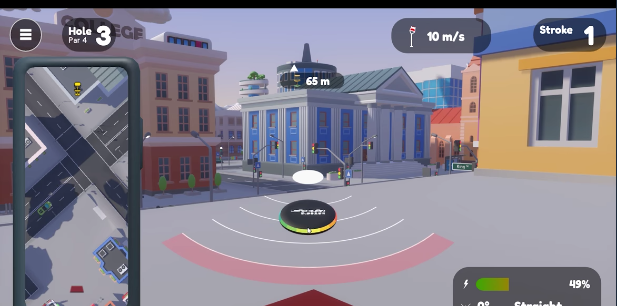 《Disc Golf City》demo