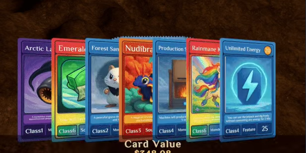 《Arctic Digger TCG Collection》demo