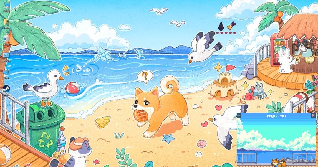 《我的桌面小狗》demo