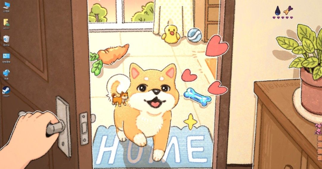 《我的桌面小狗》demo