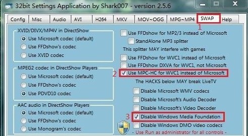 Shark007 Advanced Codecs电脑版