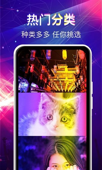 曲面闪光来电秀截图2