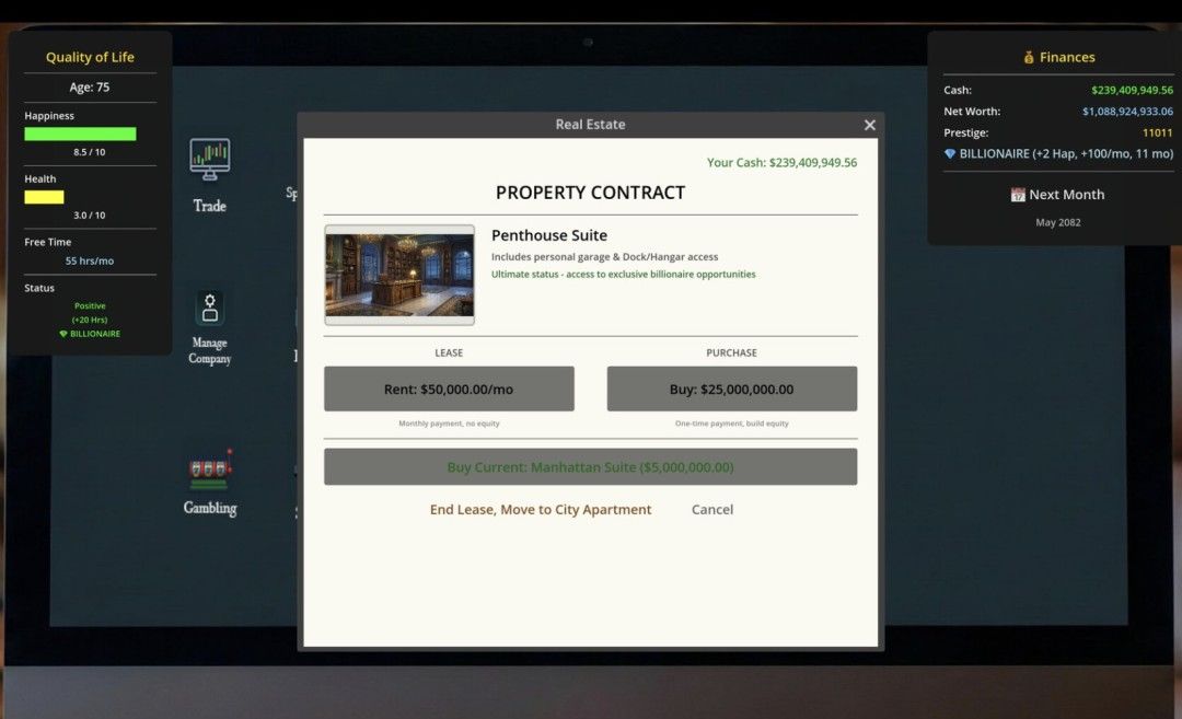 《SELF MADE: Investment Life Sim》免安装中文版