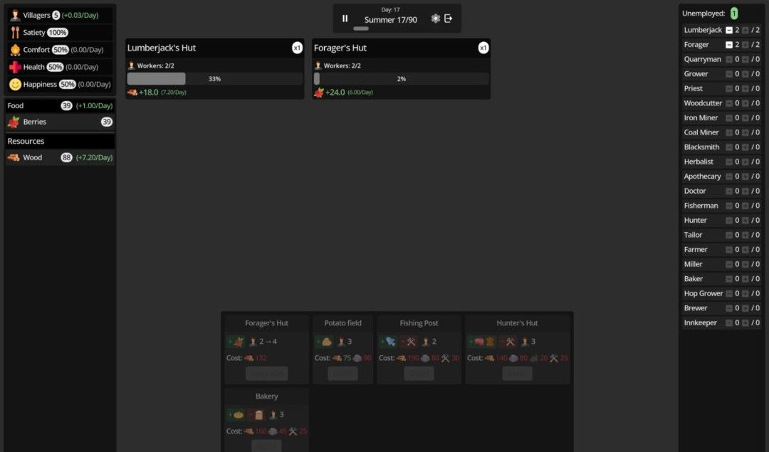 《Village Flow》demo