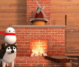 逃脱游戏:雪小屋logo图