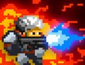 烈焰骑士：地下城logo图