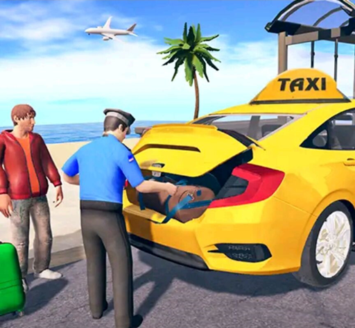 模拟出租车司机logo图