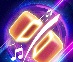 节奏炫彩音符logo图