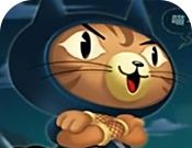 飞天忍者猫logo图