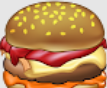 复古汉堡店logo图