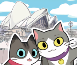 猫友圈猫咪的旅行logo图