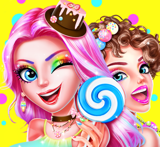 糖果美妆派对logo图