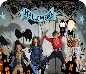 万圣节相框图标