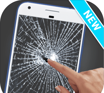 模拟碎屏Prank图标