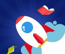 故事飞船logo图