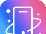 曲面闪光logo图