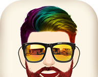 胡子照片编辑器图标