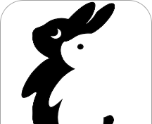 黑兔白兔闲置logo图