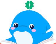 海豚绘本阅读图标