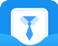 蓝底证件照图标