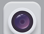 无锐化相机图标