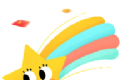 彩虹短剧logo图