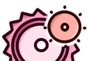 齿轮辅助图标