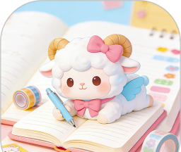 得亿羊羊手账图标