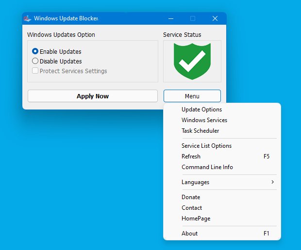 Windows Update Blocker