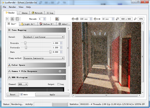 3D渲染引擎(LuxRender)