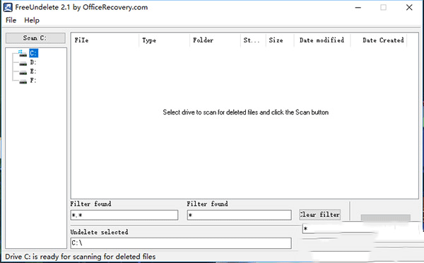 FreeUndelete(免费数据恢复软件)