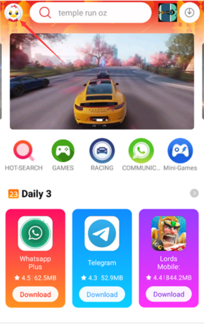 《9apps》更新版本方法