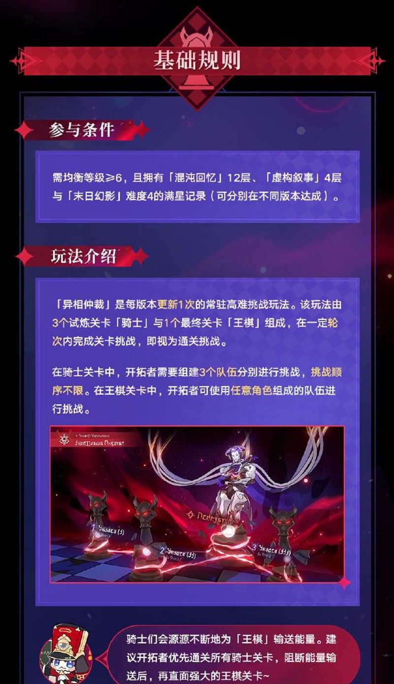 《崩坏：星穹铁道》异相仲裁玩法介绍