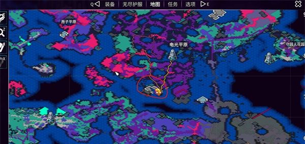 《崩溃大陆2》电光平原泡水盒子位置介绍