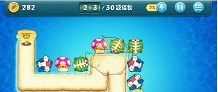 《保卫萝卜1》深海主题第3关金萝卜攻略
