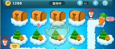 《保卫萝卜1》挑战主题第3关金萝卜攻略