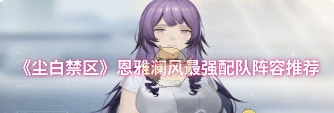 《尘白禁区》恩雅澜风最强配队阵容推荐