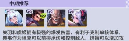 《超维计划》新手阵容搭配推荐