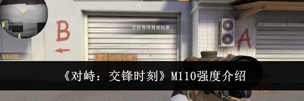 《对峙:交锋时刻》M110强度介绍