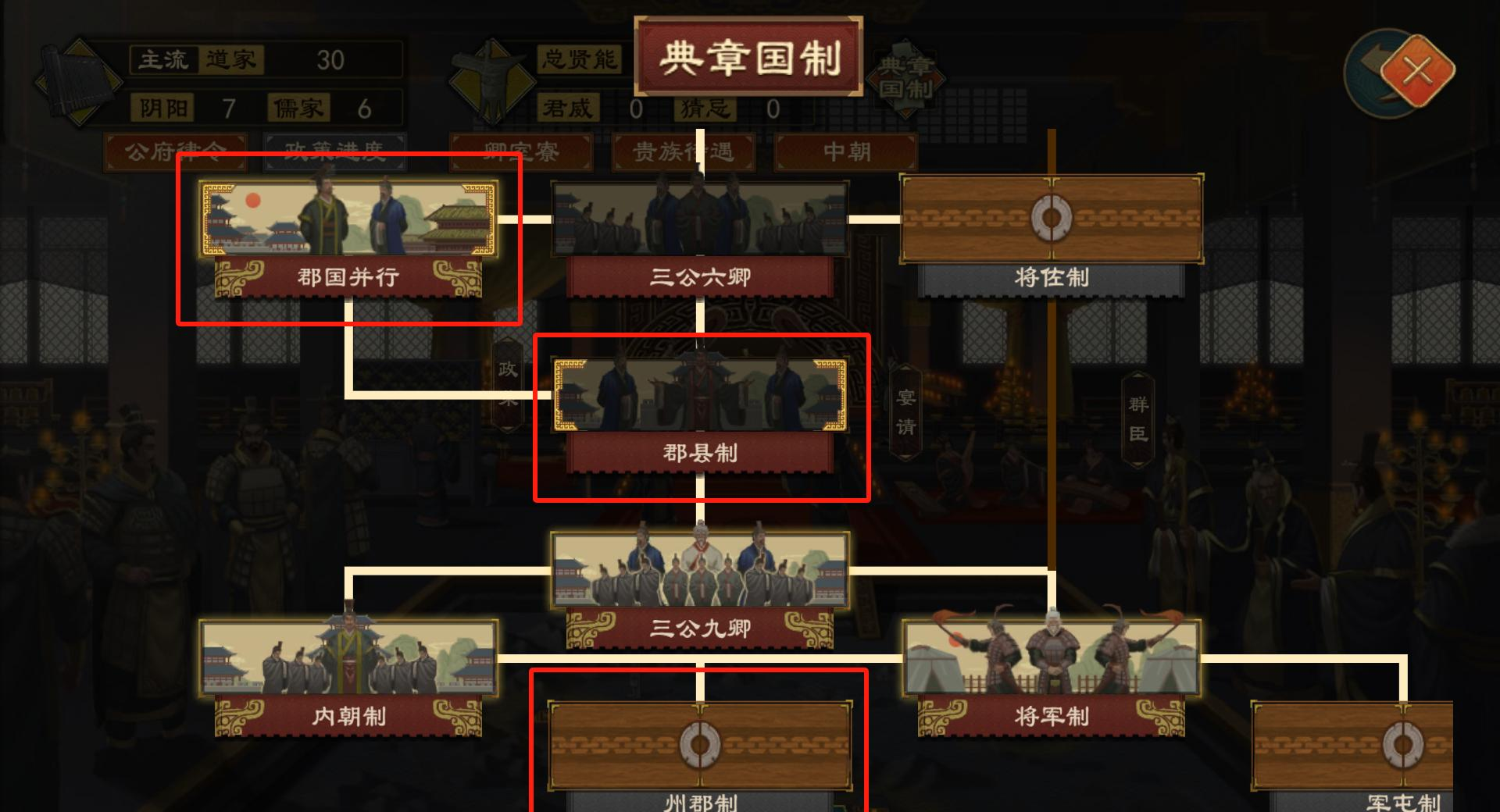 《大周列国志》皇帝律令功能介绍