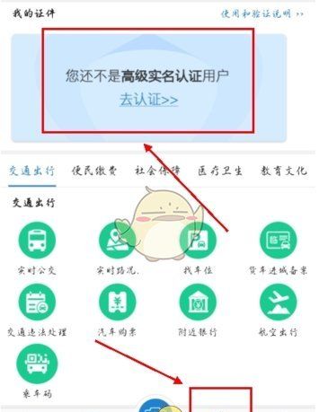 《e龙岩》高级实名认证方法